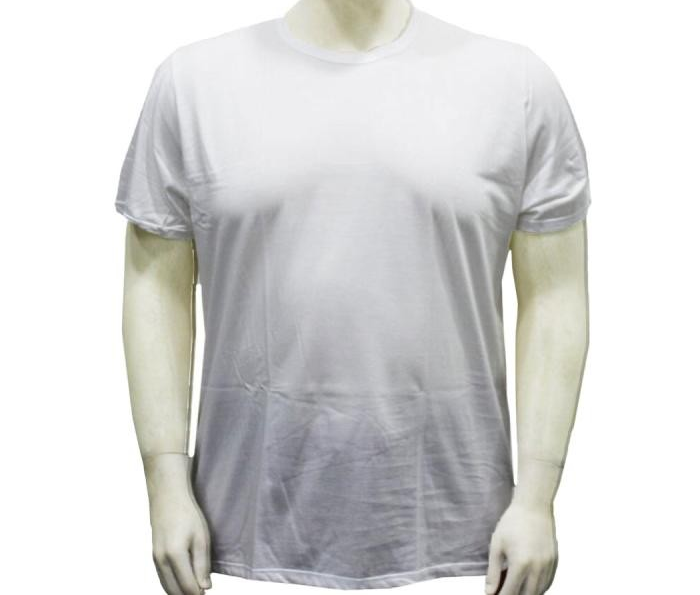 Majica za močnejše postave 20Nodi Mezzogiorno bela 3xl do 10xl