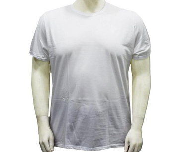 Majica za močnejše postave 20Nodi Mezzogiorno bela 3xl do 10xl